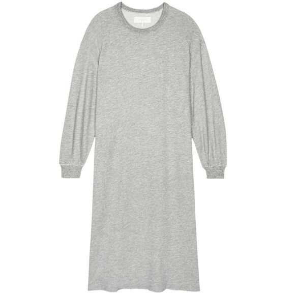 NWT The GREAT Sweatshirt Sleep Dress (Size 3) in Light Grey - Picture 1 of 7